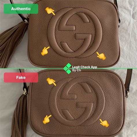 gucci soho replica vs authentic|Gucci bag red and blue.